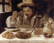 Annibale Carracci The Bean Eater Spain oil painting artist